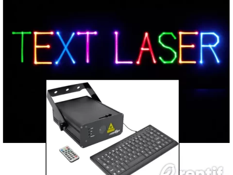 Арендовать RGB TEXT AND PATTERN LASER LASERWORLD EL-500RGB KEYTEX фото 1
