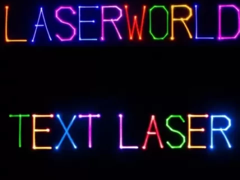 Арендовать RGB TEXT AND PATTERN LASER LASERWORLD EL-500RGB KEYTEX фото 2