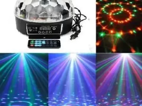 Rent LED CRYSTALL BALL ADV. + REMOTE CONTROL photo 1