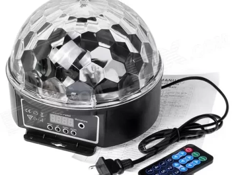 Rent LED CRYSTALL BALL ADV. + REMOTE CONTROL photo 2