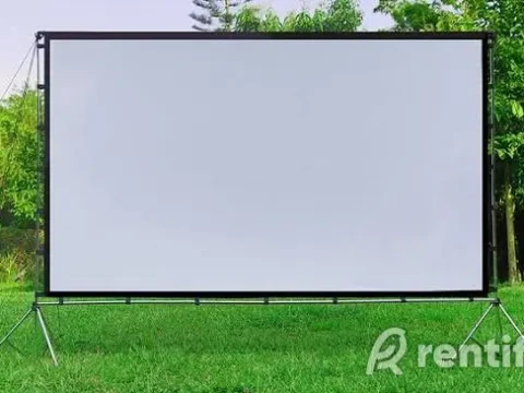Rent Getco Tech 150” projektori ekraan – rent